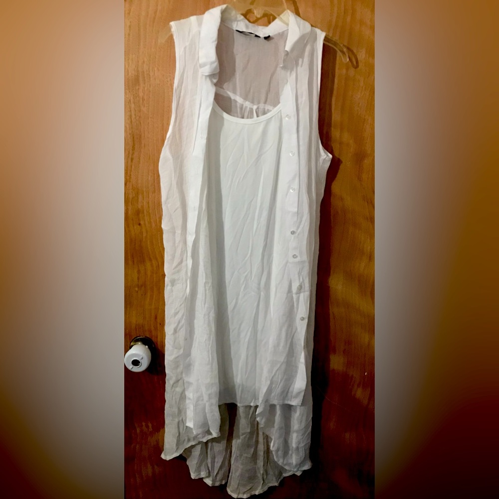 MG Spring/Summer white dress L
